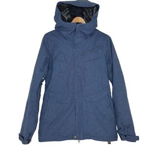 686 Womens Annex Insulated Jacket Blue Heather Snowboard Ski Jacket Size Small